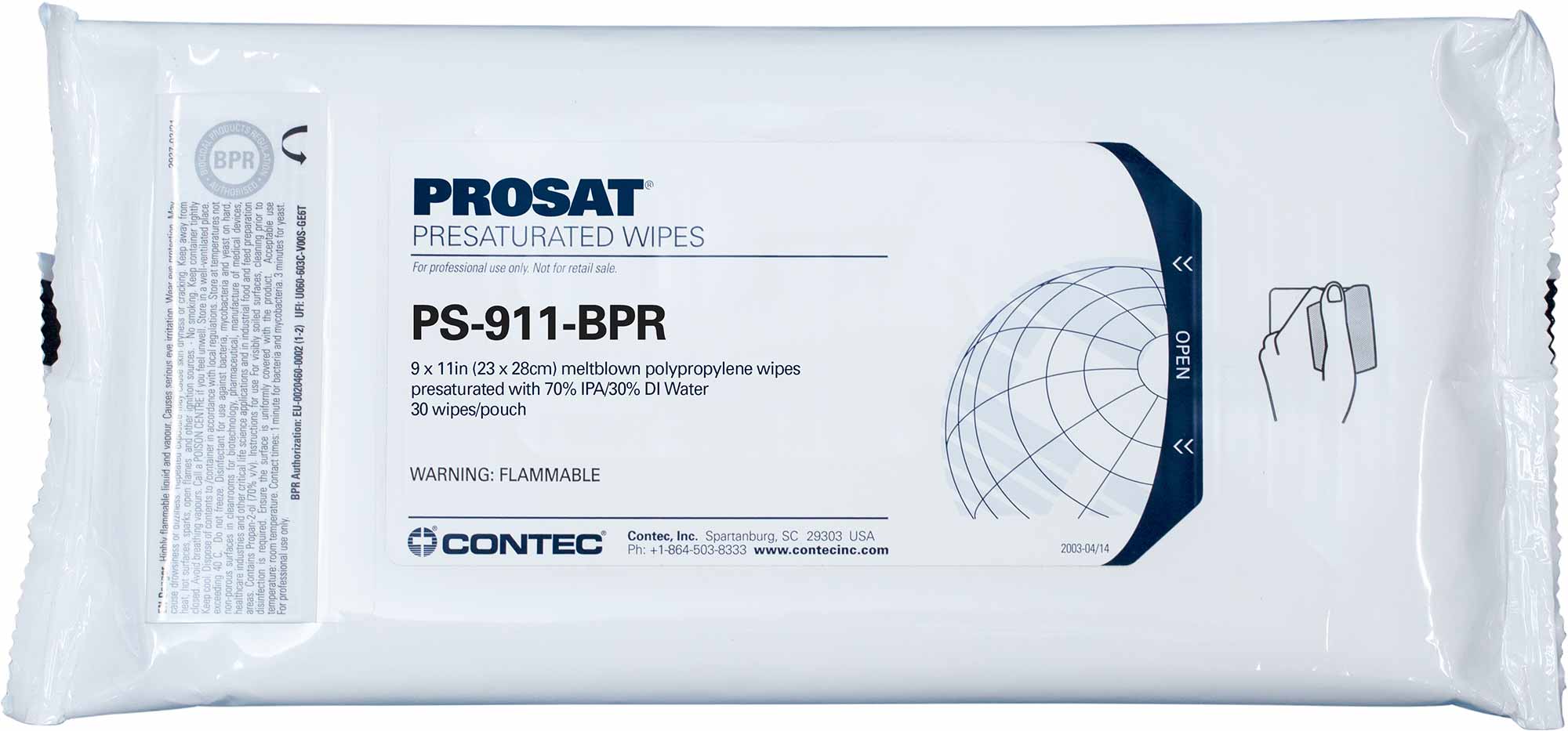 Lingette pour salle blanche PROSAT PS-911-BPR