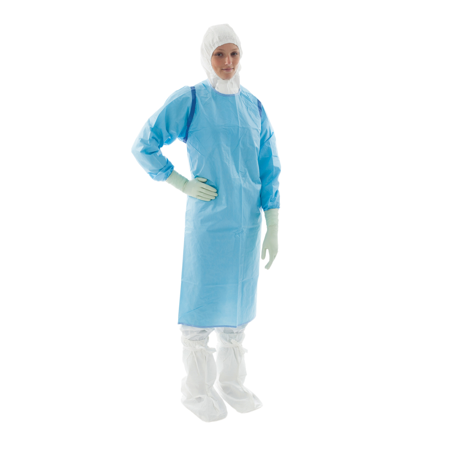 Tablier à manches courtes pour médicaments anticancéreux BioClean-C S-BCAS
