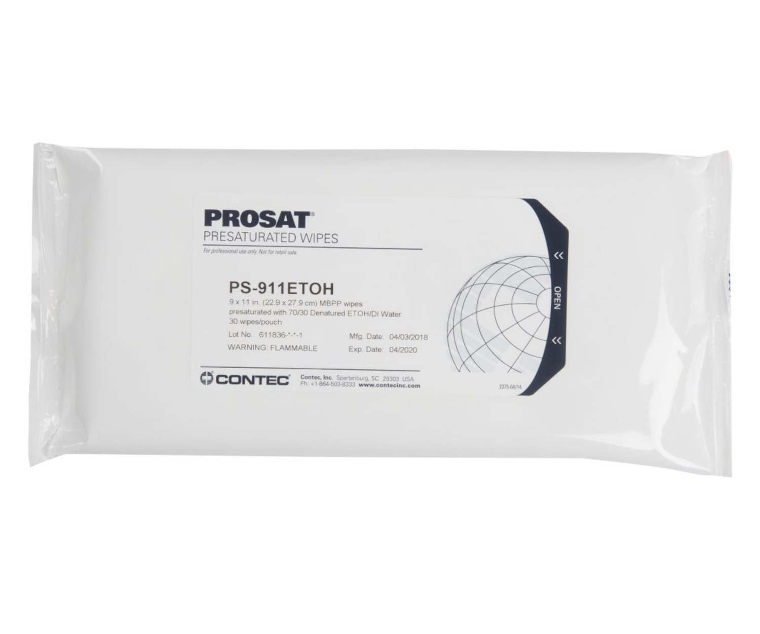 Prosat | PS-911 ETOH | Lingette pour salle blanche | Coverimage