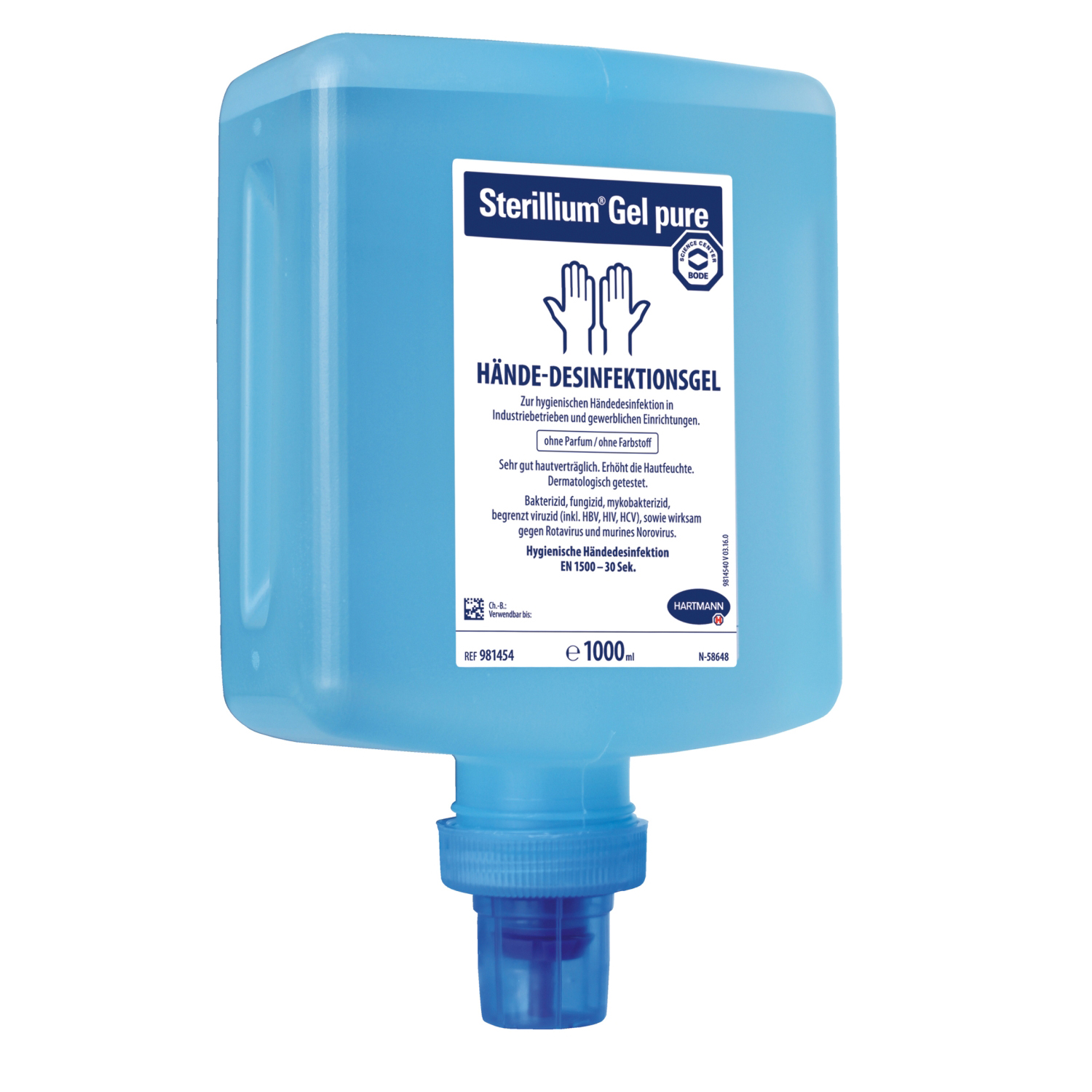 Gel désinfectant pour les mains Sterillium ® Gel Pure CleanSafe