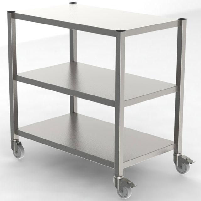 Chariot de transport pour salles blanches RTW3GL