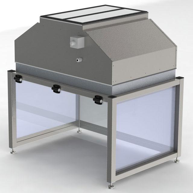 Hotte à flux laminaire de table