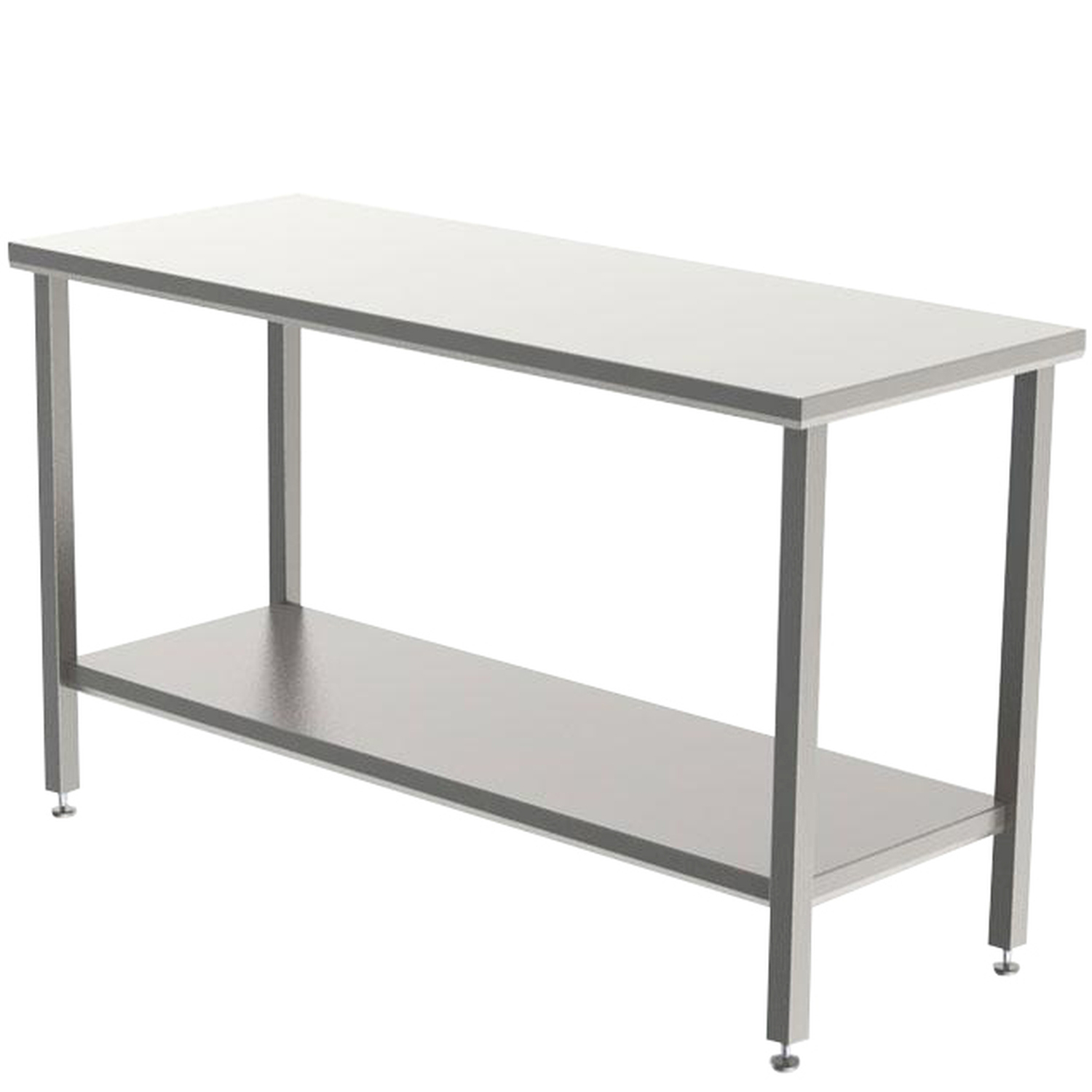 Table de salle blanche en acier inoxydable RT2GL