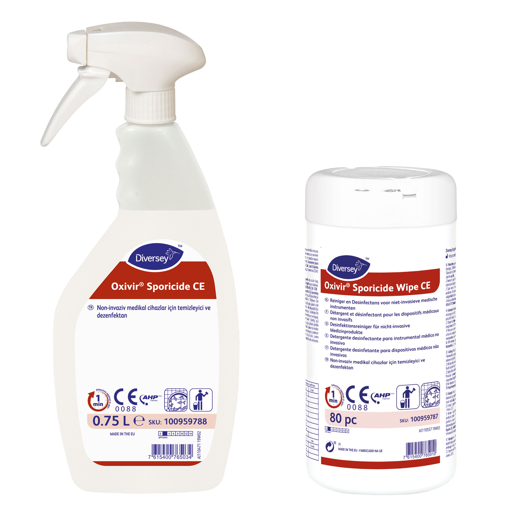 Sporicide Oxivir / Lingettes