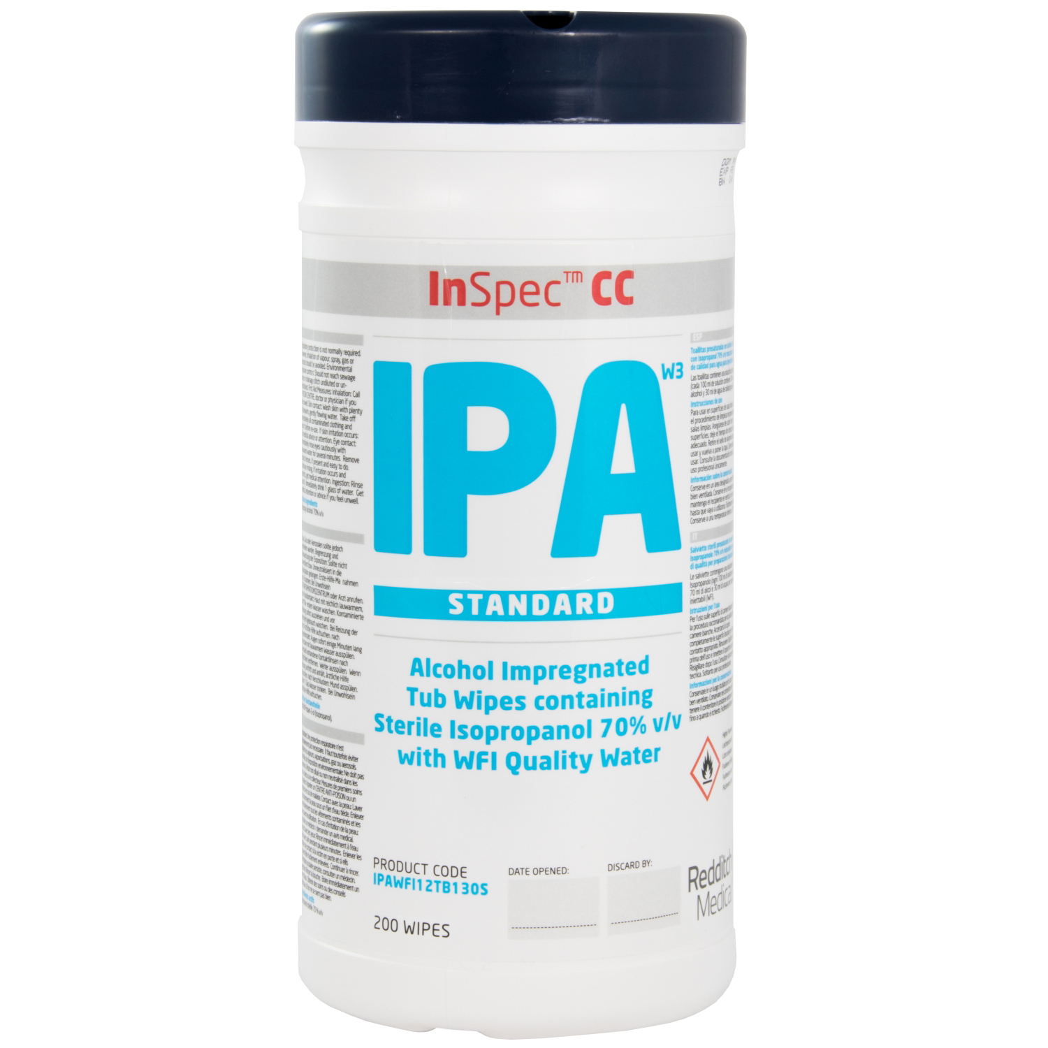 Lingette de nettoyage InSpec IPA Standard