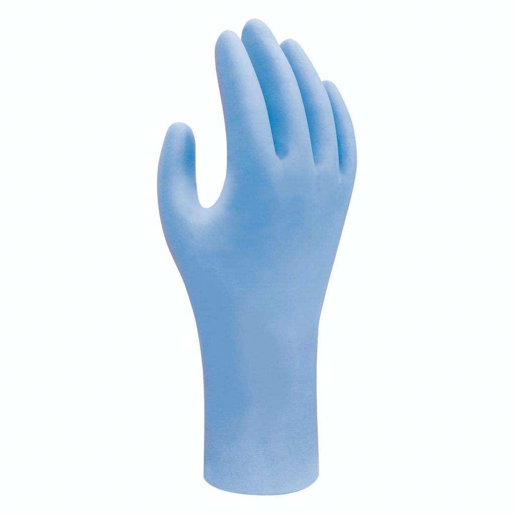 Gants en nitrile SHOWA 7502PF EBT