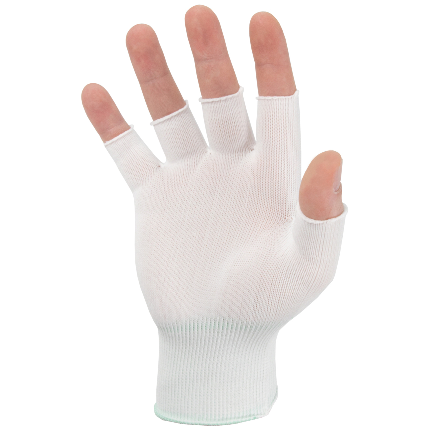 Sous-gants à demi-doigts
