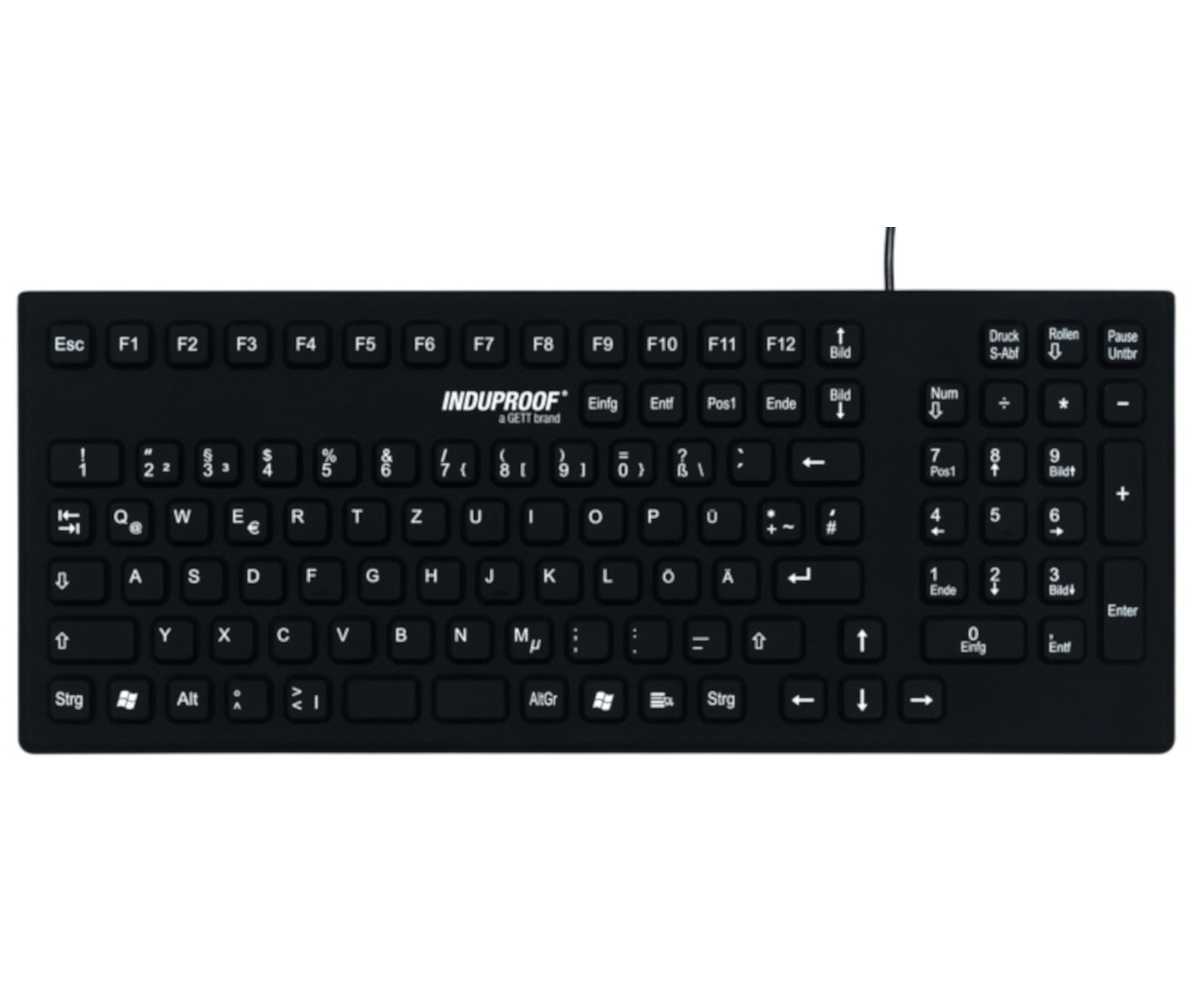 Clavier pour salle blanche InduProof Smart Classic