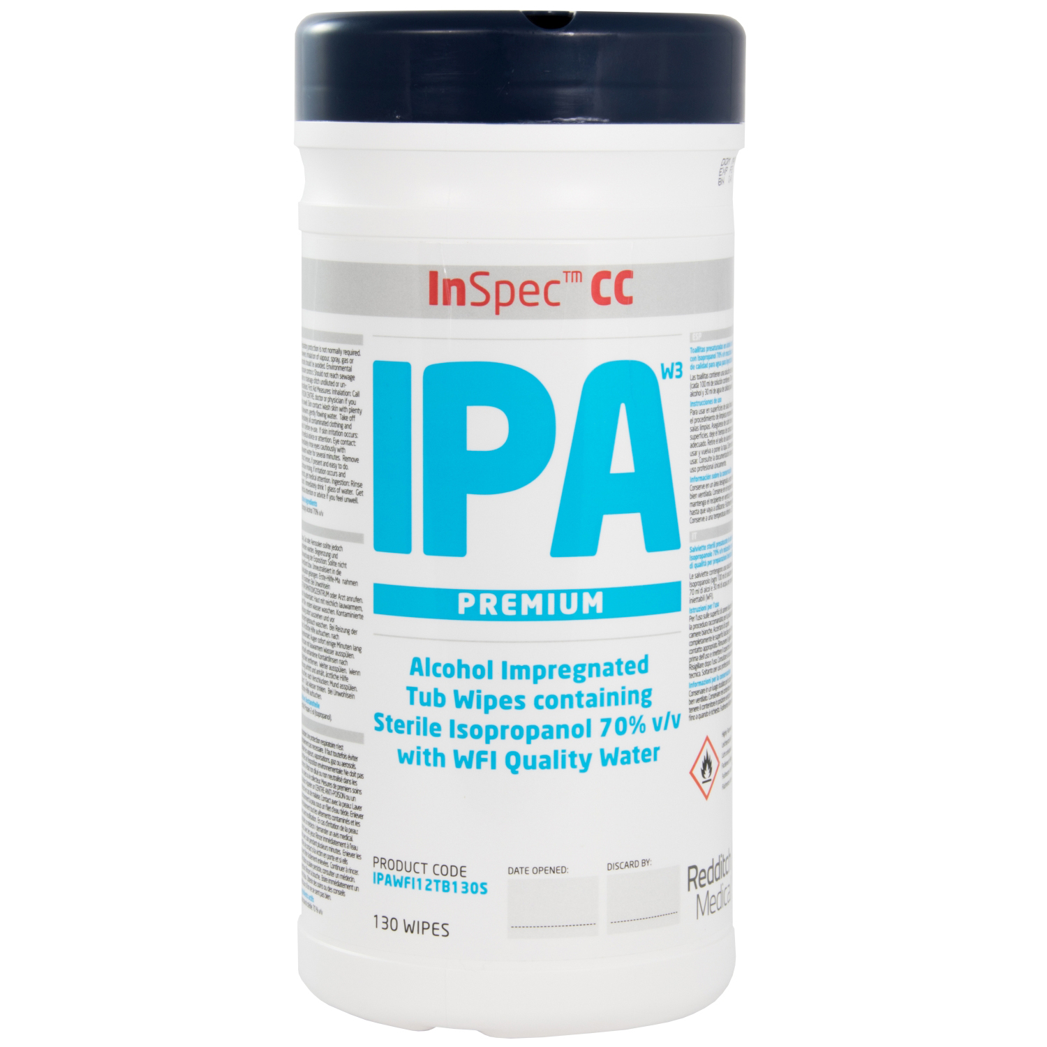 Lingette de nettoyage InSpec IPA Premium