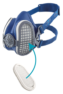 Filtre de rechange pour demi-masque réutilisable Elipse P3 RD