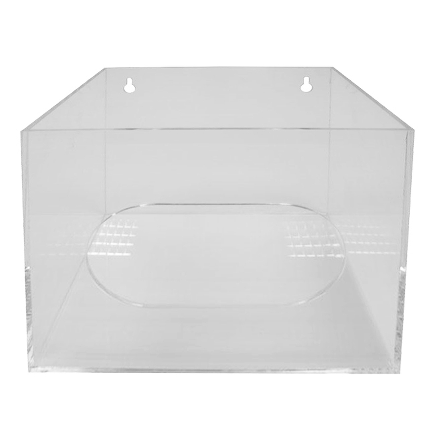 Boîte distributrice universelle en verre acrylique