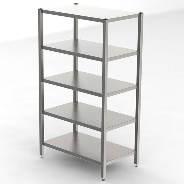 Étagère pour salle blanche en acier inoxydable RR5GL
