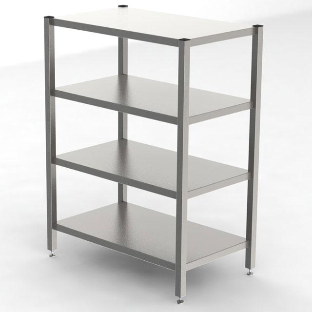 Étagère pour salle blanche en acier inoxydable RR4GL