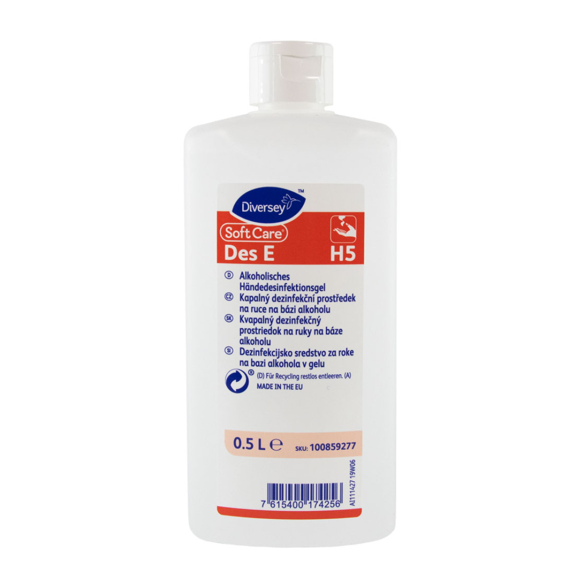 Gel désinfectant pour les mains Soft Care Des E H5