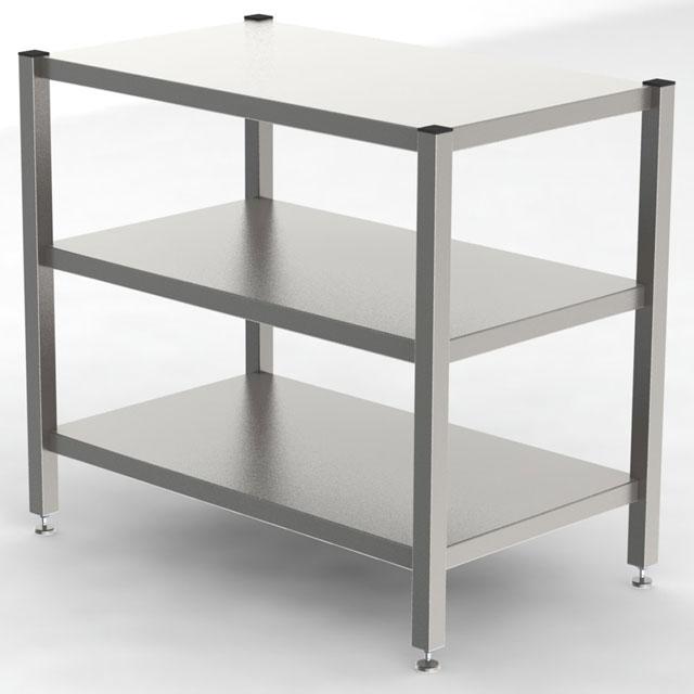 Étagère pour salle blanche en acier inoxydable RR3GL