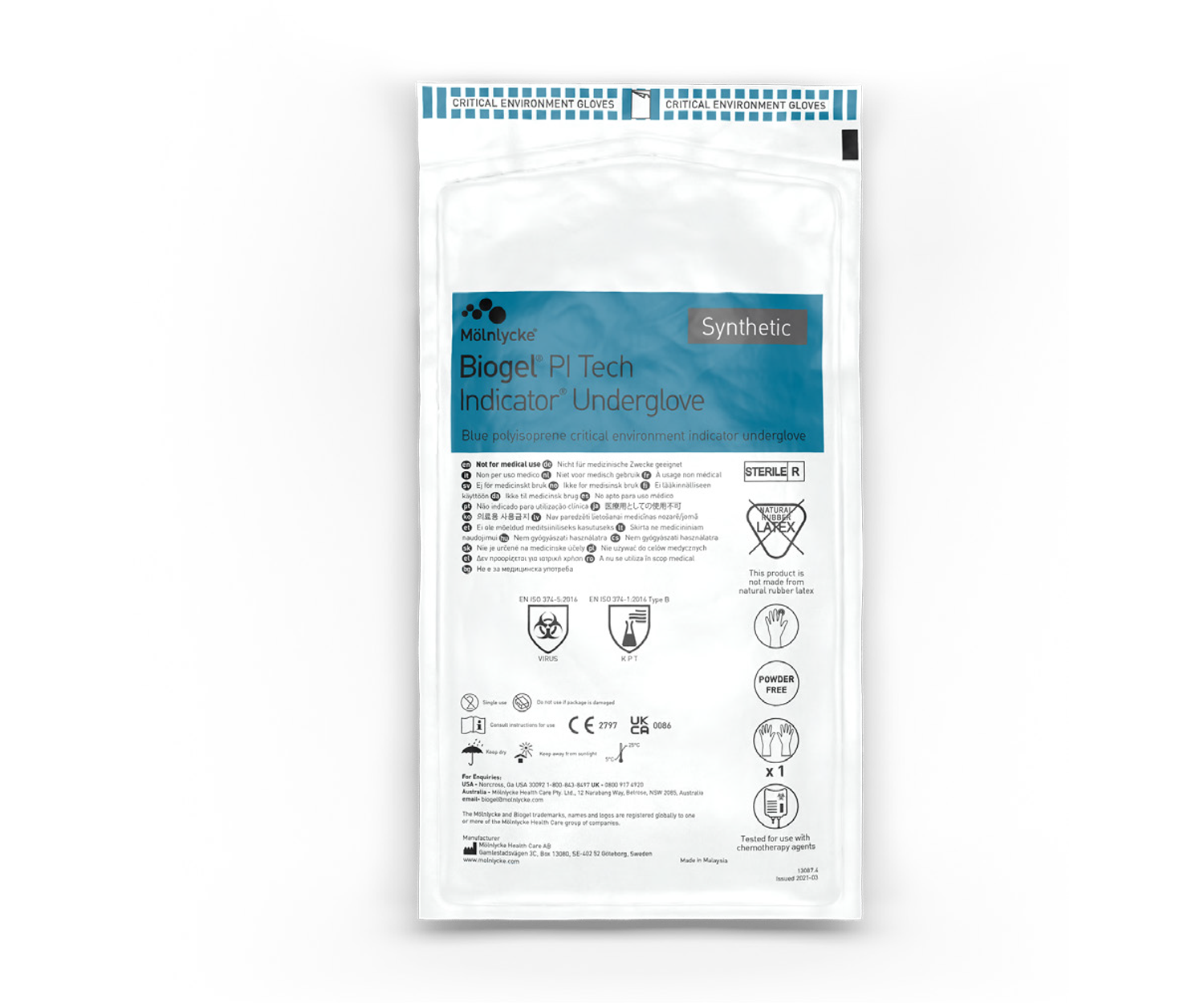 Image de couverture | 11003575 | BioGel PiTech - Sous-gant indicateur