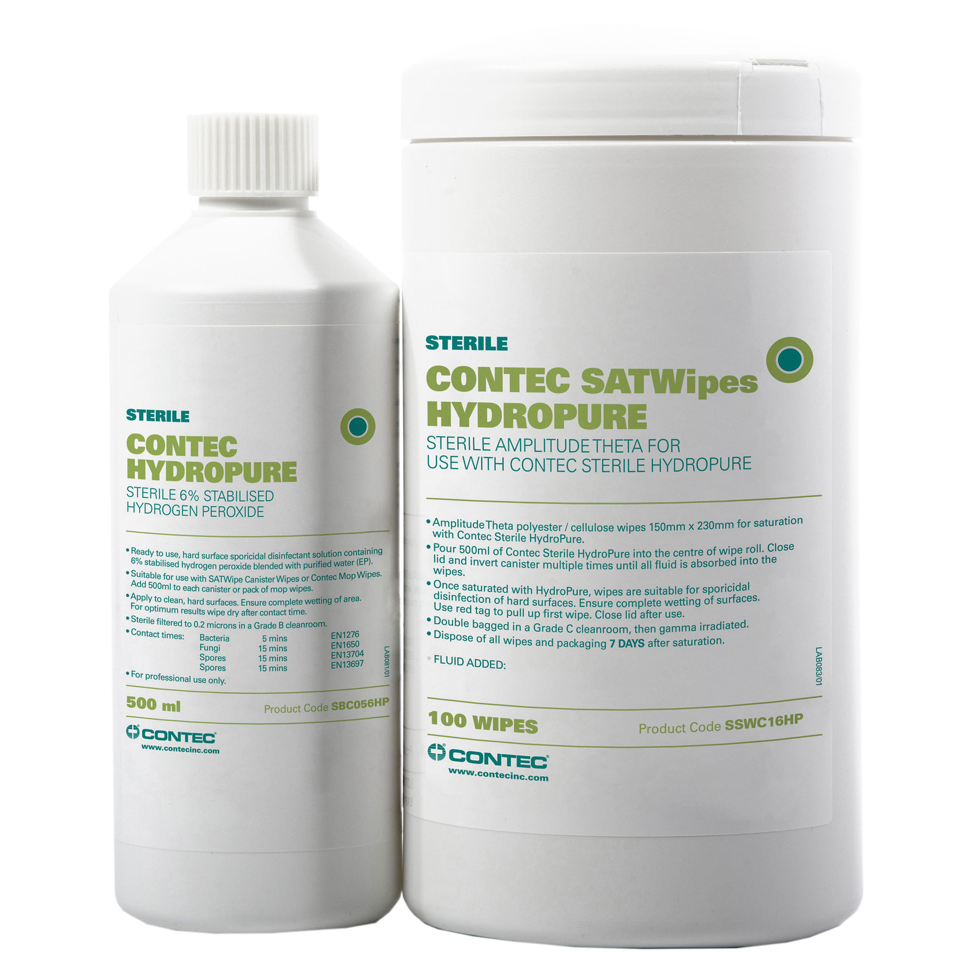 Lingette pour salle blanche Contec SATWipes HydroPure