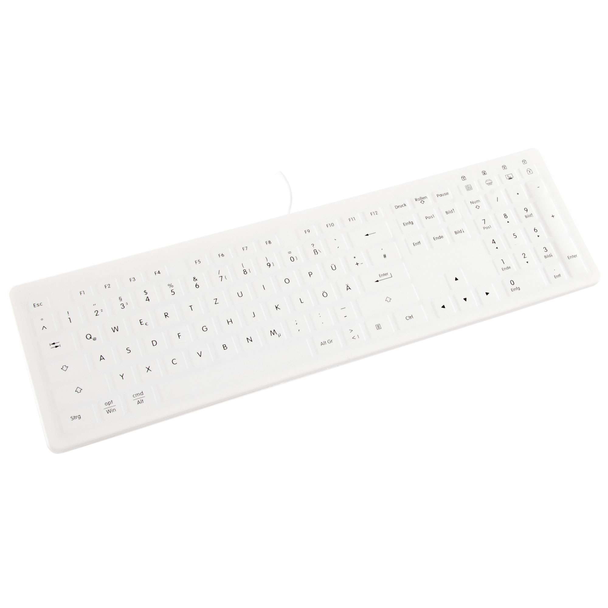 Clavier en silicone pour salle blanche S1 USB